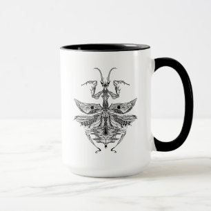 Inspired Praying Mantis Mug