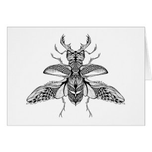 Inspired Psychedelic Stag-Beetle