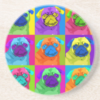 inspired Pug Coaster