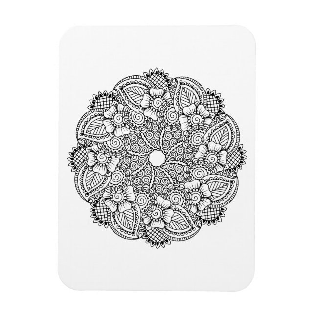 Inspired Round Design Magnet (Vertical)