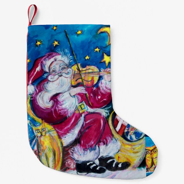 INSPIRED SANTA SMALL CHRISTMAS STOCKING (Front)