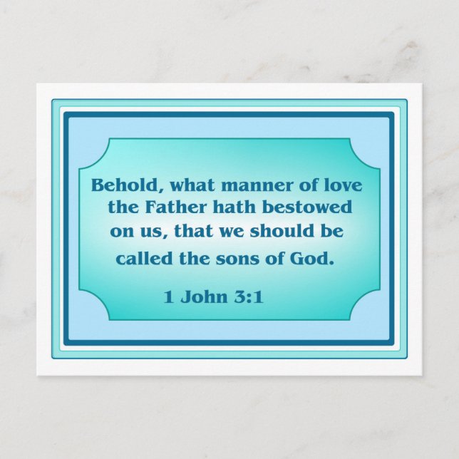 Inspired Scripture Postcard (Front)