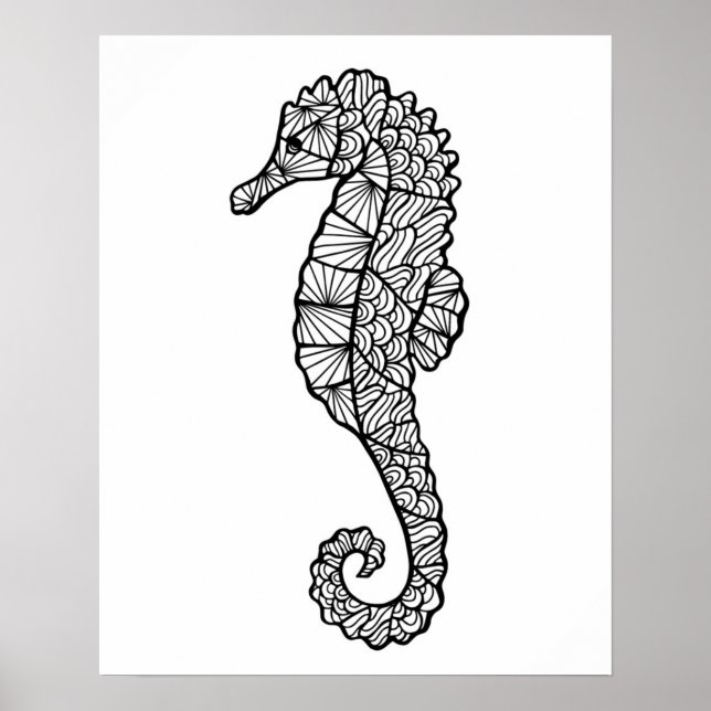 Inspired Sea Horse 2 Poster (Front)