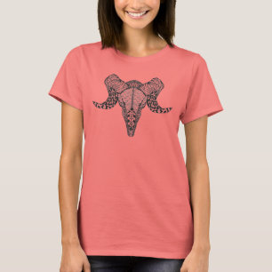 Inspired Sheep Skull T-Shirt