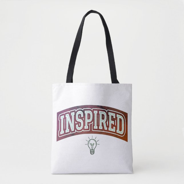 "Inspired Spark" Tote Bag (Front)