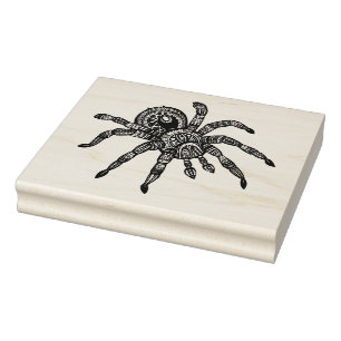 Inspired Spider Rubber Stamp