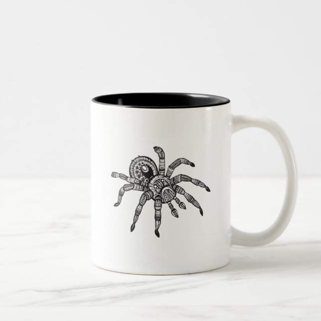 Inspired Spider Two-Tone Coffee Mug (Right)