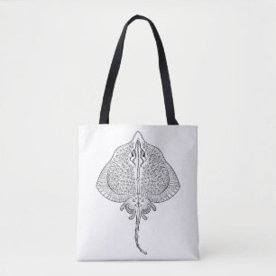 Inspired Stingray Totem 2 Tote Bag