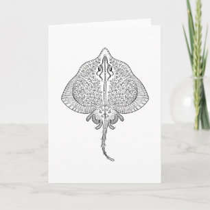 Inspired Stingray Totem Card