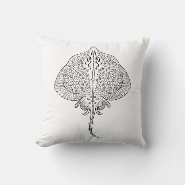Inspired Stingray Totem Cushion (Front)