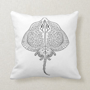 Inspired Stingray Totem Cushion