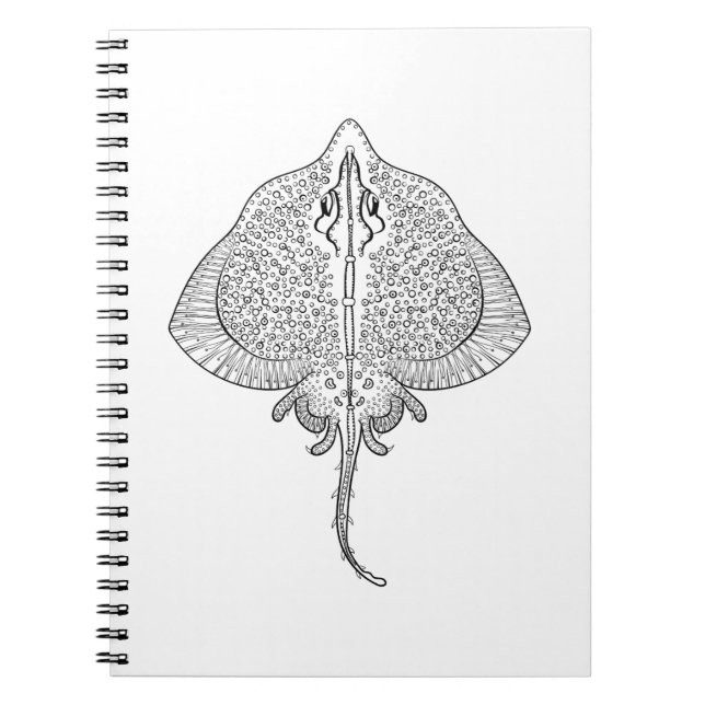 Inspired Stingray Totem Notebook (Front)