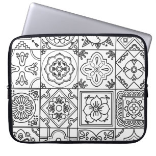 Inspired Talavera Pattern Laptop Sleeve