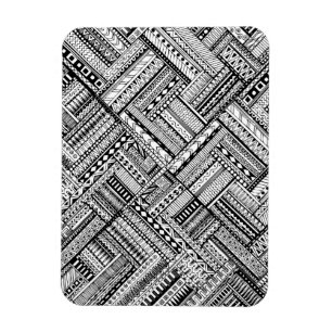 Inspired Tribal Art Pattern Magnet
