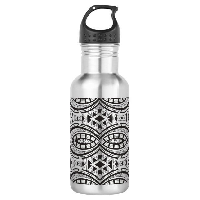 Inspired Tribal Drawing 710 Ml Water Bottle (Front)