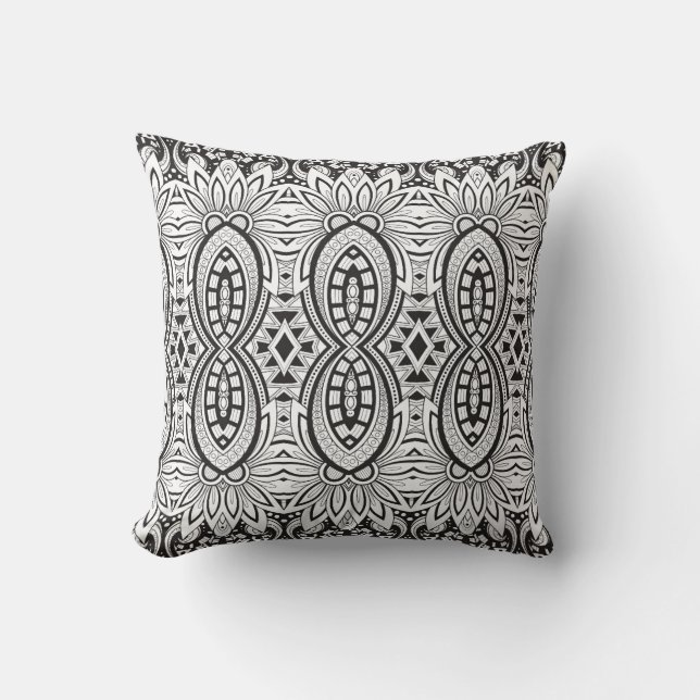 Inspired Tribal Drawing Cushion (Front)