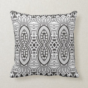 Inspired Tribal Drawing Cushion