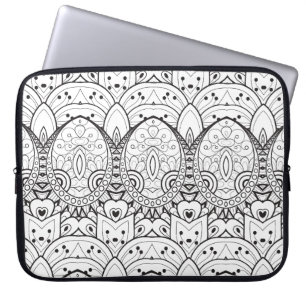Inspired Tribal Illustration Laptop Sleeve