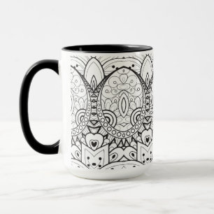 Inspired Tribal Illustration Mug