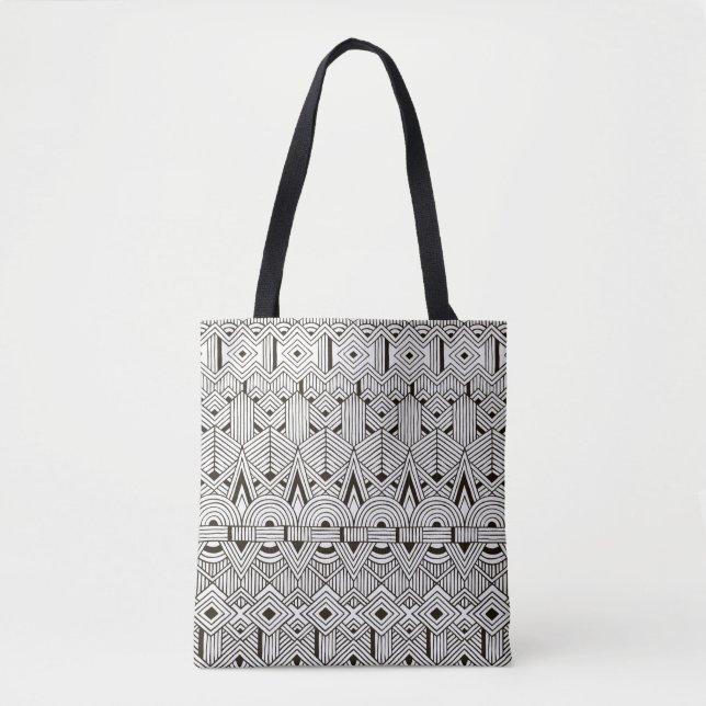 Inspired Tribal Pattern 2 Tote Bag (Front)