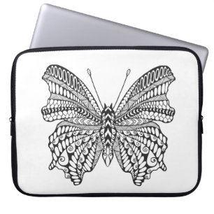 Inspired Tropical Butterfly Laptop Sleeve
