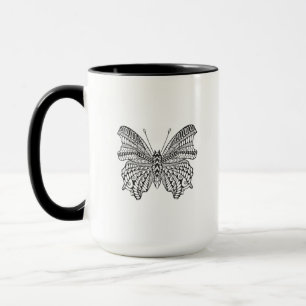 Inspired Tropical Butterfly Mug
