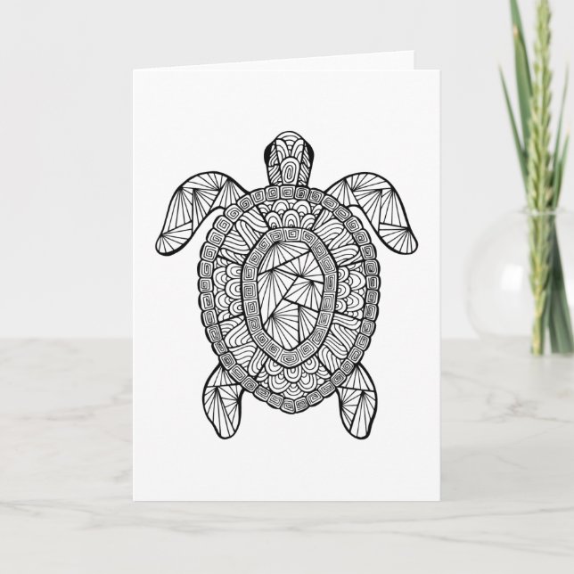 Inspired Turtle Card (Front)