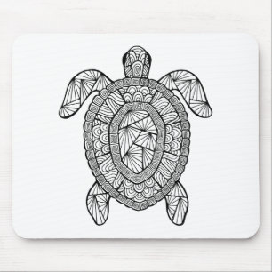 Inspired Turtle Mouse Pad