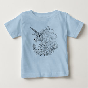 Inspired Unicorn Baby T-Shirt
