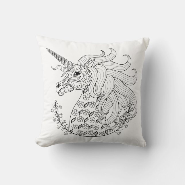 Inspired Unicorn Cushion (Front)