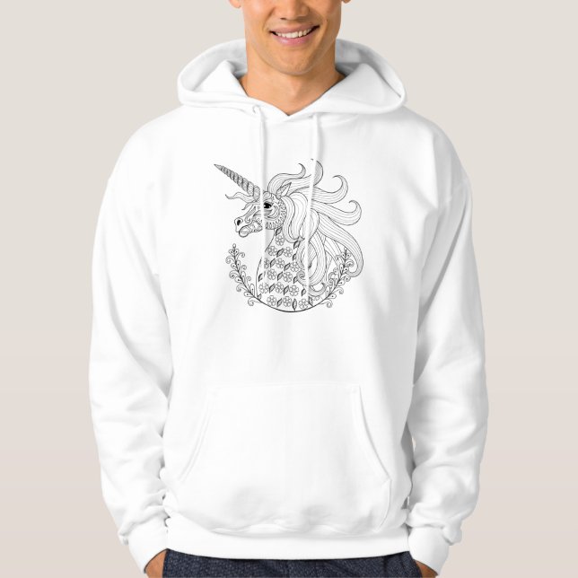 Inspired Unicorn Hoodie (Front)
