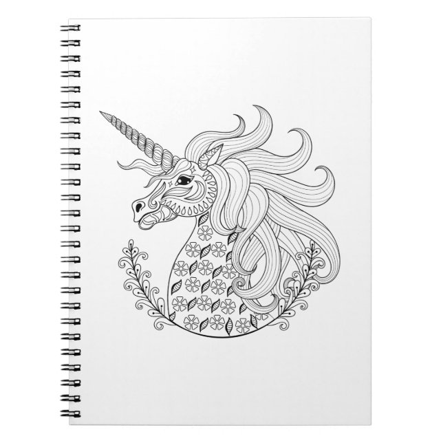 Inspired Unicorn Notebook (Front)