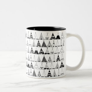 Inspired Wigwam Two-Tone Coffee Mug