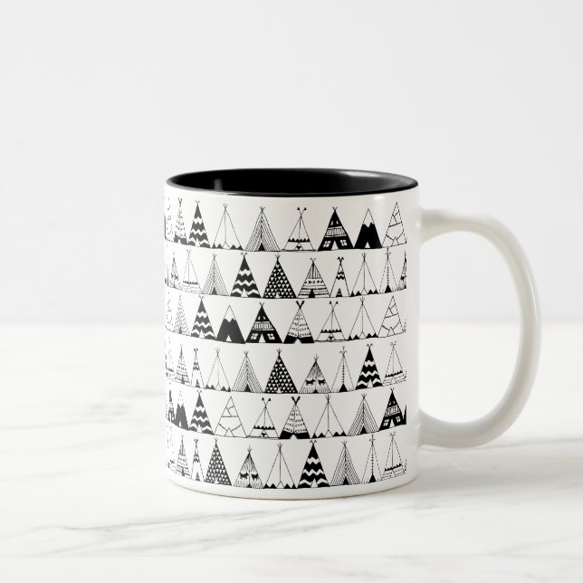 Inspired Wigwam Two-Tone Coffee Mug (Right)