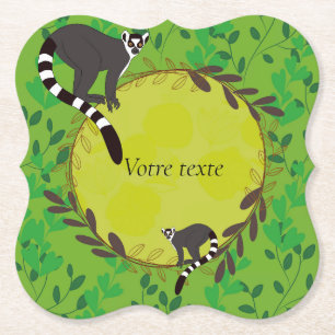 Inspiring affirmation, positive affirmation, paper coaster