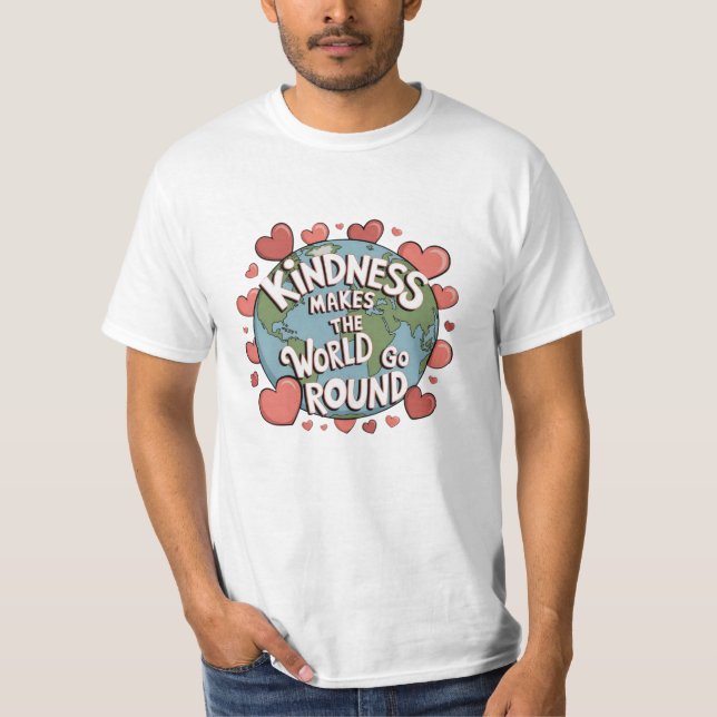 Inspiring and Bold Kindness Graphics T-Shirt (Front)