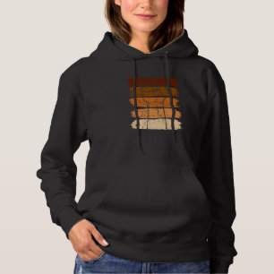 Inspiring Black Leaders Power Fist Hand Black Hist Hoodie