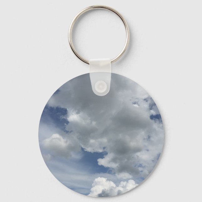 Inspiring Cloudscape Key Ring (Front)