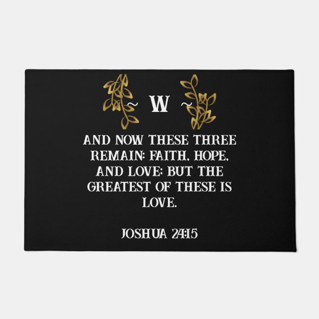 Inspiring Door Mat  (Front)