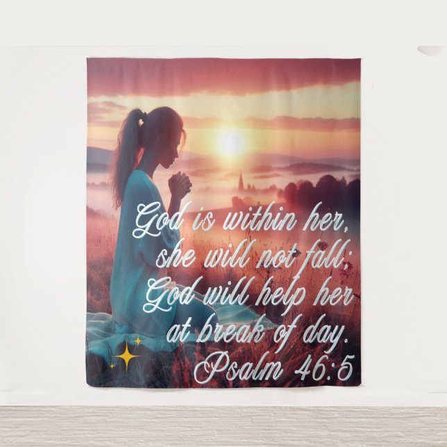 'Inspiring Faith' Tapestry (Front)