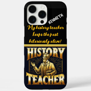 Inspiring History Teacher Engages Students iPhone 16 Pro Max Case