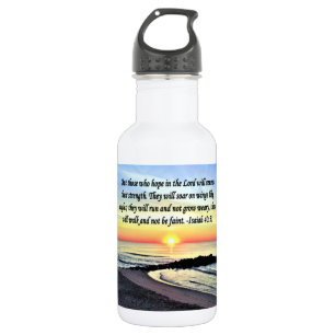INSPIRING ISAIAH 40:31 532 ML WATER BOTTLE