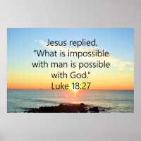 INSPIRING LUKE 18:27 SUNRISE PHOTO DESIGN