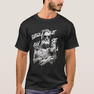 Inspiring male teacher graffiti png T-Shirt