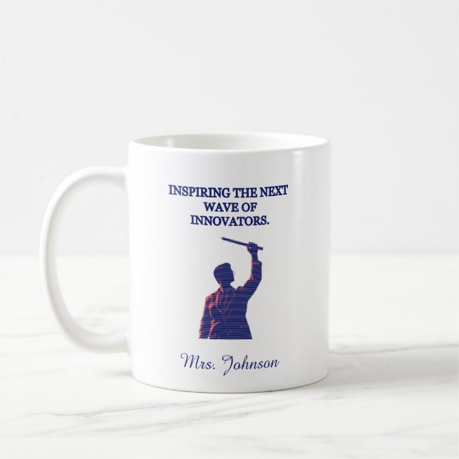 Inspiring Next Wave Of Innovators Science Teacher Coffee Mug (Left)