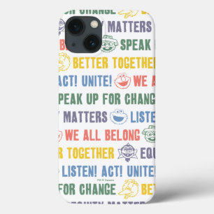 Inspiring Phrases Pattern iPhone 13 Case