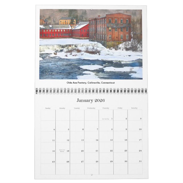 Inspiring Places 2015 Calendar (Jan 2026)