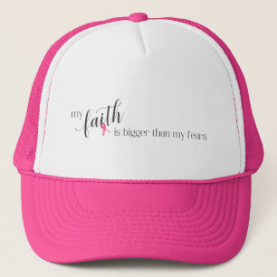Inspiring Quote Breast Cancer Awareness Hat