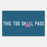 Inspiring Quote Breast Cancer Awareness | Sticker