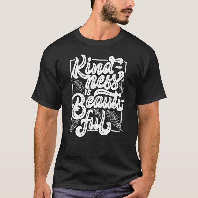 Inspiring Quote Typography T-Shirt (Front)
